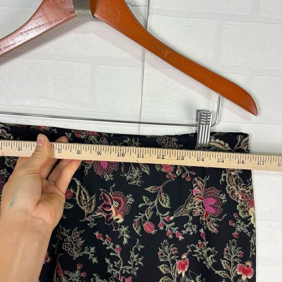 Emma James by Liz Claiborne Womens Top and Maxi Skirt Size M/L Floral Grunge Whi - Picture 9 of 13